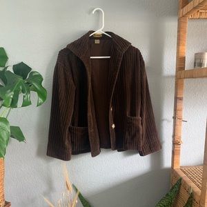 Blue Asphalt corduroy jacket